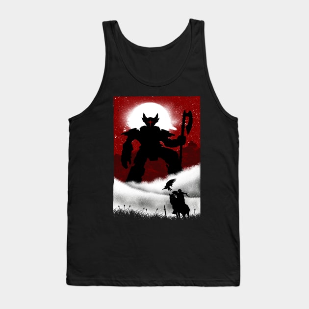 The Lonely Warrior Tank Top by mateusquandt